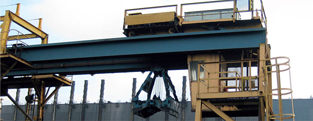 Cranes - Grab Crane Drives at Tata Steel, Scunthorpe